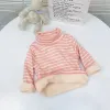 Tees Winter Children's Highnecked Longsleeved Tshirt Boys and Girls بالإضافة