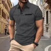 Men's Casual Shirts Fashion Spring Men T V Neck Pack Heat Compatible With Machine For Big And Tall 3xlt