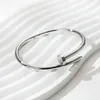 Pärlstav i rostfritt streel guld silver solid metalic armband manschett ny design nagel mode kvinnor tonåring flickor armband smycken armband 240423