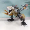 Bloki jurajski mech dinozaur robot budulki bloków miasto światowy park tyranosaurus triceratops figurki cegieł dla dzieci zabawki