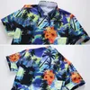 Men's Casual Shirts 2024 Beach Scenery For Men 3D Printed Hawaiian Shirt 5xl Short Sleeve Tops Tee Man Blouse Camisa