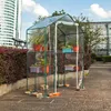 Vokanda Gardening Greenhouse Home Garden inomhus Vegetabilisk Solvärme för plantering av yttre 240415