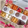 Wrap Gird Large 8/10 Gift Cake Candy Fruit Box Catering Package Plate Snack Boxes Wholesale Lx5439 Drop Delivery Home Garden Festive Dh9td es