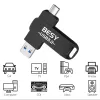 Drive USB 3.2 Fash Drive 128 Go 256 Go 512 Go Pen Drive Flash Drive étanche argenté U Memoria CEL USB Stick Gift High Speed U Disque