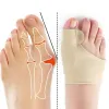 Behandling Bunion Corrector Big Toe Separator Foot Pad Cushion Heel Protector Insoles Valgus For Toe Finger Separator Fötter Rättare