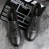 Повседневная обувь высококачественная бренда мужская подлинная кожаная пустота -дышащая оксфордская обувь на открытом воздухе спорт