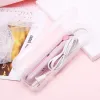 Slagrenters Haar rechters flat Iron 2 in 1 mini pony Haar rechte middel schoonheid flat Iron verwarming krulterkruler keramische toermalijn plaat