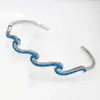 Wave Blue Opal Bangle Bracelet For Women Fashion Summer Beach Jewelry Custom Jewelry 240412