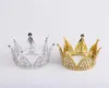 Metal Pearl Happy Birthday Cake Toppers Shining Mini Crown Cake Topper Sweet Party Decoration WeddingEngagement Decor LX38577734477