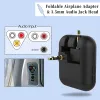 Adapter Eppfun Fly01 Bluetooth 5.0 zender voor vliegtuigaudio, APTX HD -zender met 3,5 mm Jack Audio Adapter Dongle