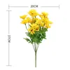 Decorative Flowers Artificial Daisy Decor Imitation Fake Silk Bouquet Pography Shooting Props