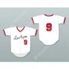 Smash Diggins personnalisé 9 Isotopes Springfield Bouton Butball Jersey Tout numéro de nom Top cousé S-6XL