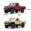 Auto MN82 RC Auto 1:12 Volledige schaal 2.4G 4WD 280 Motor afstandsbediening Offroad Pick -up Model Auto voor jongens volwassen geschenken