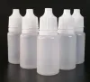 ボトル100pcs/lot 2ml 3ml 5ml 10ml 15ml 20ml 30ml 50mlドロッパーボトルhdpe材料空のプラスチックスクイーズ可能な眼液液ドロッパー