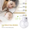 Enhancer S12 Wearable Electric Breast Pump Silent Invisible Hands Free Breast Pump Comfort Milk Collector Milk Puller BPAfree for Home