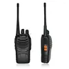 Walkie talkie 2p bf-888s baofeng portable 888s klassisk tvåvägs radioapparater 5w 16kanaler 1500mAh UHF 400-470MHz trådlös interphone