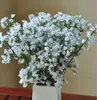 Flores artificiais elegantes Babysbreath Flowers Artificial White Gypophila Fake Silk Flor Plant Home Wedding Party Decorationfp15853555