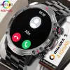 Orologi 2023 Military Smart Watch Men Bluetooth Call 1.43 pollici touch screen completo NFC AMOLE AMOLEd Smart Watch IP68 Waterproof 410Mah