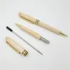 Pens Upscale Wooden Business Office Gift Box Ballpoint Pen Creative School Supplies Fashion Maple Pen Boxes Signing Pens