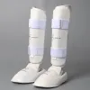 Produkty białe karate kolan cieplej Taekwondo Shin Guard Boks Boking Rękawiczki bokser