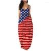 Casual Dresses Elegant Fashion Star Print Polka Dot Maxi Dress Women 2024