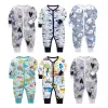 Enstycken 024månaders nyfödda baby jumpsuit Sommarkläder Kort ärm med spädbarn Onesie Cotton Soft Baby Girl Rompers Toddler Costume