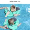 T -stukken Noniatable Baby Floater Infant Swim Taille oksel Float zwemring drijft water zwembad speelgoed zwemtrainer voor babyzwemmers