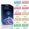 Poseidon 50pcs misto rs rl rm m1 cartucho de tatuagem shader com cartuchos de segurança de membrana descartáveis para caneta de tatuagem 240419