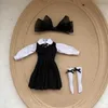 OB22 OB24 AZONE DOLL DRESS FACHING FACHION BLACK SET DRESS UP Doll Toy Elegant Cute Accessories 소녀 선물 240420