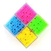 5,5 cm 3D cubo puzzle Maze giocattolo giocattolo casella di gioco Fun Brain Game Challenge Toys Bilancia giocattoli educativi per bambini DC973