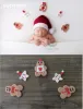 Accessories Dvotinst Newborn Photography Props for Babyqc Creative Handmade Wool Rainbow Stars Sheep Christams Studio Shooting Photo Props