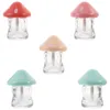 Opslagflessen 5 pc's champignon lip glazuur buis glans maker kit lege buizen toiletcontainers helder plastic maken toverstaf bulk