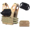 Tassen Tactical Admin Pouch Militaire mobiele telefoon Map Tas Multicam Leger Vest Molle Pouch Outdoor Camouflage Accessoire Bag