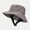 Berets wodoodporna czapka wiadra lato anty-UV oddychający surfowanie szybkie suszące czapkę rybacką mężczyzn
