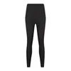 Pantalons actifs Femmes Gym Training Leggings sans couture Sports Stretch Nylon Lycra sans lignes embarrassantes Yoga