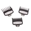 Clippers 3PCS Hair Clipper Guards Guide Guide Combs Trimmer Schneidhandbücher Styling -Werkzeuge Anhang kompatibel 1,5 mm 3mm 4,5 mm