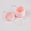 Bottles 10g150g Plastic Refillable Bottles Travel Face Cream Jar Grern Yellow Pink White Lotion Cosmetic Container Empty Makeup Pot