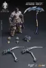 Dockor Presalation Demon Flame X Coser Toys AD005 1/12 Abyss Knight Action Figure Model Full Set 6 "Darksiders Death Horsemen Figure Doll