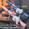 Gun Toys M416 QBZ95 Vector Summer Automatic Electric Fantasy Fire Light Water Gun Children Beach Outdoor Fight Toys for Boys Kids GiftsL2404