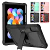 Case For Xiaomi Redmi Pad 2022 10.61 inch Case Kids Safe Silicon PC Hybrid Shockproof Antifall Stand Tablet Cover