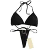 Designer di costumi da bagno femminile 2023 Summer Nuovo biancheria da cinghia di bikini sexy in bikini+set di dopamina per inframobilità con scatola G3Y6