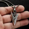 Pendants Bocai S925 STERLING Silver Charms Pendants pour femmes hommes New Fashion Creative Retro Arrow Amulet Bijoux Livraison gratuite