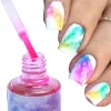 Gel 12 bottiglia ad acquerello smalto inchiostro fiori fiorito fiore gradiente dipinto di marmo salone effetto nail art vernice gel nt895