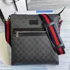 TOTE BAD WYSOKIEJ DEFINIWACJA Pojedyncza płaska wstążka Drukowana Komorska Business Crossbody Męs