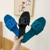 Slippers Summer Fashion Jelly Color Color Simple Solid Solid For Women Cool Sexy Sexy Flip Flop Rison Anti-Slip