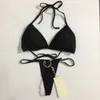 Designer di costumi da bagno femminile 2023 Summer Nuovo biancheria da cinghia di bikini sexy in bikini+set di dopamina per inframobilità con scatola G3Y6