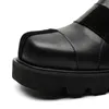 Casual Shoes Hight Quality Original Design 2024 Spring Leather Loafers For Men's Black Hombre Daily Dress Height Increasing #38-44