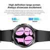 Wristwatches AMOLED Bluetooth Call Smartwatch Women GPS Movement Track 120+Sports Mode Voice Assistant Sport Fitness Waterproof Smart Watch 240423