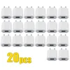 Chargers 20 PCS Portable 5V 1A EU 5W ACB CHARGEMENT MUR USB ADAPTATEUR DE VOYAGE POUR IPHONE 7 8 X 12 13 14 Samsung Huawei Charger