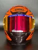 Motorcycle Helmets Full Face Helmet X-Spirit III Kt 1290 X-Fourteen Red Ant Sports Racing Helm